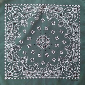 BANDANA BANDANAS BANDAMKA BANDANKA PAISLEY CHUSTA APASZKA SZAL SZALIK CHUSTA - WAKACJE, OBÓZ, PAINTBALL, SURVIVAL, ZIELONA SZKOŁA