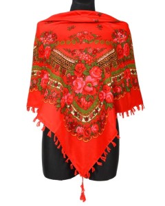 L - chusta, ludowa, apaszka, góralska, zakopiańska, folk etno, cleo, Slavic headscarf, Russian headcarf, русский платок, украинский платок, Українська хустка, Polish regional scarves,Polnische regionale Schals,