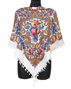 L - chusta, ludowa, apaszka, góralska, zakopiańska, folk etno, cleo, Slavic headscarf, Russian headcarf, русский платок, украинский платок, Українська хустка, Polish regional scarves,Polnische regionale Schals,