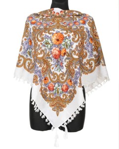 L - chusta, ludowa, apaszka, góralska, zakopiańska, folk etno, cleo, Slavic headscarf, Russian headcarf, русский платок, украинский платок, Українська хустка, Polish regional scarves,Polnische regionale Schals,