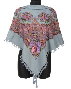 L - chusta, ludowa, apaszka, góralska, zakopiańska, folk etno, cleo, Slavic headscarf, Russian headcarf, русский платок, украинский платок, Українська хустка, Polish regional scarves,Polnische regionale Schals,