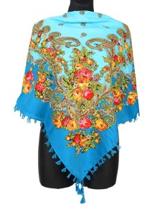 L - chusta, ludowa, apaszka, góralska, zakopiańska, folk etno, cleo, Slavic headscarf, Russian headcarf, русский платок, украинский платок, Українська хустка, Polish regional scarves,Polnische regionale Schals,