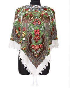 L - chusta, ludowa, apaszka, góralska, zakopiańska, folk etno, cleo, Slavic headscarf, Russian headcarf, русский платок, украинский платок, Українська хустка, Polish regional scarves,Polnische regionale Schals,