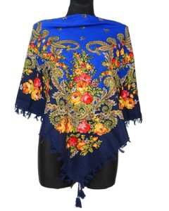 L - chusta, ludowa, apaszka, góralska, zakopiańska, folk etno, cleo, Slavic headscarf, Russian headcarf, русский платок, украинский платок, Українська хустка, Polish regional scarves,Polnische regionale Schals,
