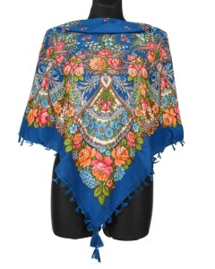 L - chusta, ludowa, apaszka, góralska, zakopiańska, folk etno, cleo, Slavic headscarf, Russian headcarf, русский платок, украинский платок, Українська хустка, Polish regional scarves,Polnische regionale Schals,