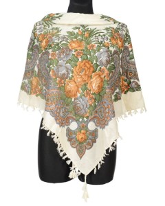 L - chusta, ludowa, apaszka, góralska, zakopiańska, folk etno, cleo, Slavic headscarf, Russian headcarf, русский платок, украинский платок, Українська хустка, Polish regional scarves,Polnische regionale Schals,