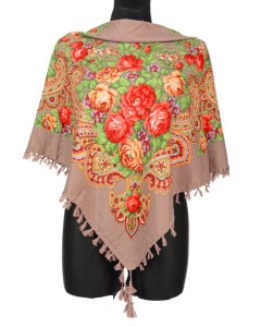 L - chusta, ludowa, apaszka, góralska, zakopiańska, folk etno, cleo, Slavic headscarf, Russian headcarf, русский платок, украинский платок, Українська хустка, Polish regional scarves,Polnische regionale Schals,