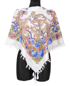 L - chusta, ludowa, apaszka, góralska, zakopiańska, folk etno, cleo, Slavic headscarf, Russian headcarf, русский платок, украинский платок, Українська хустка, Polish regional scarves,Polnische regionale Schals,