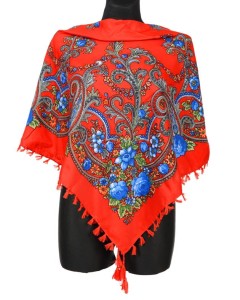 L - chusta, ludowa, apaszka, góralska, zakopiańska, folk etno, cleo, Slavic headscarf, Russian headcarf, русский платок, украинский платок, Українська хустка, Polish regional scarves,Polnische regionale Schals,