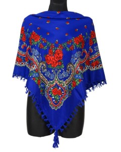 L - chusta, ludowa, apaszka, góralska, zakopiańska, folk etno, cleo, Slavic headscarf, Russian headcarf, русский платок, украинский платок, Українська хустка, Polish regional scarves,Polnische regionale Schals,
