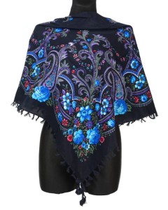L - chusta, ludowa, apaszka, góralska, zakopiańska, folk etno, cleo, Slavic headscarf, Russian headcarf, русский платок, украинский платок, Українська хустка, Polish regional scarves,Polnische regionale Schals,