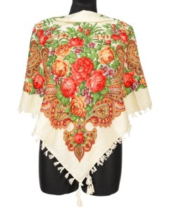 L - chusta, ludowa, apaszka, góralska, zakopiańska, folk etno, cleo, Slavic headscarf, Russian headcarf, русский платок, украинский платок, Українська хустка, Polish regional scarves,Polnische regionale Schals,