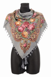 L - chusta, ludowa, apaszka, góralska, zakopiańska, folk etno, cleo, Slavic headscarf, Russian headcarf, русский платок, украинский платок, Українська хустка, Polish regional scarves,Polnische regionale Schals,