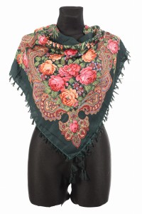 L - chusta, ludowa, apaszka, góralska, zakopiańska, folk etno, cleo, Slavic headscarf, Russian headcarf, русский платок, украинский платок, Українська хустка, Polish regional scarves,Polnische regionale Schals,