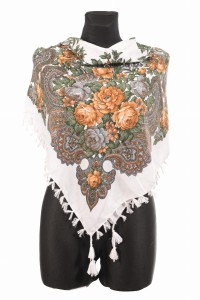 L - chusta, ludowa, apaszka, góralska, zakopiańska, folk etno, cleo, Slavic headscarf, Russian headcarf, русский платок, украинский платок, Українська хустка, Polish regional scarves,Polnische regionale Schals,