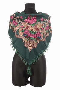 L - chusta, ludowa, apaszka, góralska, zakopiańska, folk etno, cleo, Slavic headscarf, Russian headcarf, русский платок, украинский платок, Українська хустка, Polish regional scarves,Polnische regionale Schals,