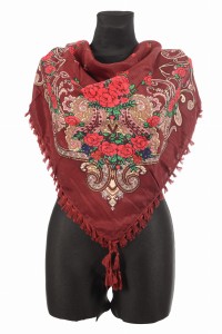 L - chusta, ludowa, apaszka, góralska, zakopiańska, folk etno, cleo, Slavic headscarf, Russian headcarf, русский платок, украинский платок, Українська хустка, Polish regional scarves,Polnische regionale Schals,