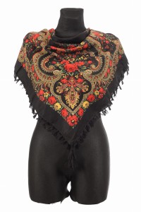 L - chusta, ludowa, apaszka, góralska, zakopiańska, folk etno, cleo, Slavic headscarf, Russian headcarf, русский платок, украинский платок, Українська хустка, Polish regional scarves,Polnische regionale Schals,