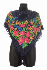 L - chusta, ludowa, apaszka, góralska, zakopiańska, folk etno, cleo, Slavic headscarf, Russian headcarf, русский платок, украинский платок, Українська хустка, Polish regional scarves,Polnische regionale Schals,
