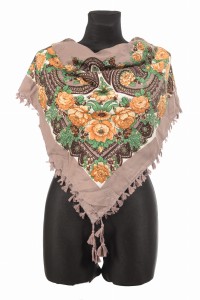 L - chusta, ludowa, apaszka, góralska, zakopiańska, folk etno, cleo, Slavic headscarf, Russian headcarf, русский платок, украинский платок, Українська хустка, Polish regional scarves,Polnische regionale Schals,
