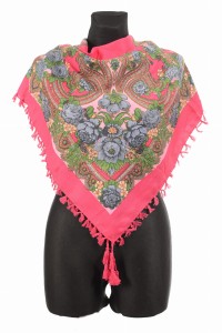 L - chusta, ludowa, apaszka, góralska, zakopiańska, folk etno, cleo, Slavic headscarf, Russian headcarf, русский платок, украинский платок, Українська хустка, Polish regional scarves,Polnische regionale Schals,