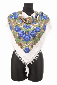 L - chusta, ludowa, apaszka, góralska, zakopiańska, folk etno, cleo, Slavic headscarf, Russian headcarf, русский платок, украинский платок, Українська хустка, Polish regional scarves,Polnische regionale Schals,