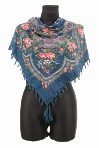L - chusta, ludowa, apaszka, góralska, zakopiańska, folk etno, cleo, Slavic headscarf, Russian headcarf, русский платок, украинский платок, Українська хустка, Polish regional scarves,Polnische regionale Schals,