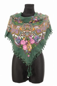 L - chusta, ludowa, apaszka, góralska, zakopiańska, folk etno, cleo, Slavic headscarf, Russian headcarf, русский платок, украинский платок, Українська хустка, Polish regional scarves,Polnische regionale Schals,