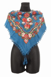 L - chusta, ludowa, apaszka, góralska, zakopiańska, folk etno, cleo, Slavic headscarf, Russian headcarf, русский платок, украинский платок, Українська хустка, Polish regional scarves,Polnische regionale Schals,
