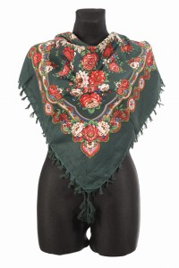 L - chusta, ludowa, apaszka, góralska, zakopiańska, folk etno, cleo, Slavic headscarf, Russian headcarf, русский платок, украинский платок, Українська хустка, Polish regional scarves,Polnische regionale Schals,