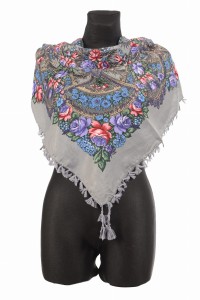 L - chusta, ludowa, apaszka, góralska, zakopiańska, folk etno, cleo, Slavic headscarf, Russian headcarf, русский платок, украинский платок, Українська хустка, Polish regional scarves,Polnische regionale Schals,