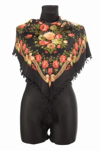 L - chusta, ludowa, apaszka, góralska, zakopiańska, folk etno, cleo, Slavic headscarf, Russian headcarf, русский платок, украинский платок, Українська хустка, Polish regional scarves,Polnische regionale Schals,