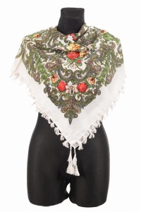 L - chusta, ludowa, apaszka, góralska, zakopiańska, folk etno, cleo, Slavic headscarf, Russian headcarf, русский платок, украинский платок, Українська хустка, Polish regional scarves,Polnische regionale Schals,