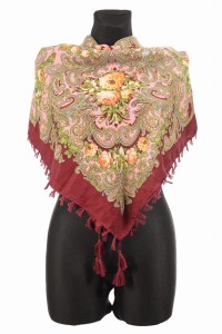 L - chusta, ludowa, apaszka, góralska, zakopiańska, folk etno, cleo, Slavic headscarf, Russian headcarf, русский платок, украинский платок, Українська хустка, Polish regional scarves,Polnische regionale Schals,