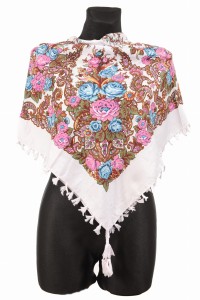 L - chusta, ludowa, apaszka, góralska, zakopiańska, folk etno, cleo, Slavic headscarf, Russian headcarf, русский платок, украинский платок, Українська хустка, Polish regional scarves,Polnische regionale Schals,