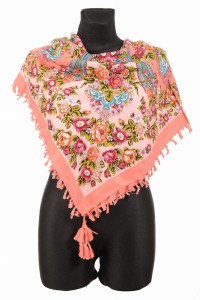 L - chusta, ludowa, apaszka, góralska, zakopiańska, folk etno, cleo, Slavic headscarf, Russian headcarf, русский платок, украинский платок, Українська хустка, Polish regional scarves,Polnische regionale Schals,