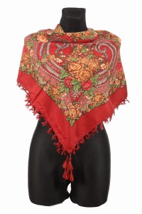L - chusta, ludowa, apaszka, góralska, zakopiańska, folk etno, cleo, Slavic headscarf, Russian headcarf, русский платок, украинский платок, Українська хустка, Polish regional scarves,Polnische regionale Schals,