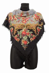 L - chusta, ludowa, apaszka, góralska, zakopiańska, folk etno, cleo, Slavic headscarf, Russian headcarf, русский платок, украинский платок, Українська хустка, Polish regional scarves,Polnische regionale Schals,