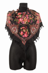 L - chusta, ludowa, apaszka, góralska, zakopiańska, folk etno, cleo, Slavic headscarf, Russian headcarf, русский платок, украинский платок, Українська хустка, Polish regional scarves,Polnische regionale Schals,