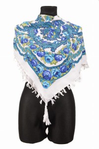L - chusta, ludowa, apaszka, góralska, zakopiańska, folk etno, cleo, Slavic headscarf, Russian headcarf, русский платок, украинский платок, Українська хустка, Polish regional scarves,Polnische regionale Schals,
