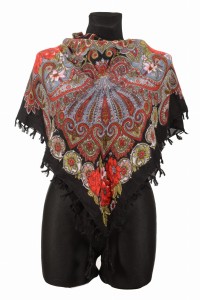 L - chusta, ludowa, apaszka, góralska, zakopiańska, folk etno, cleo, Slavic headscarf, Russian headcarf, русский платок, украинский платок, Українська хустка, Polish regional scarves,Polnische regionale Schals,