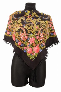 L - chusta, ludowa, apaszka, góralska, zakopiańska, folk etno, cleo, Slavic headscarf, Russian headcarf, русский платок, украинский платок, Українська хустка, Polish regional scarves,Polnische regionale Schals,