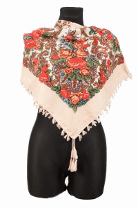 L - chusta, ludowa, apaszka, góralska, zakopiańska, folk etno, cleo, Slavic headscarf, Russian headcarf, русский платок, украинский платок, Українська хустка, Polish regional scarves,Polnische regionale Schals,