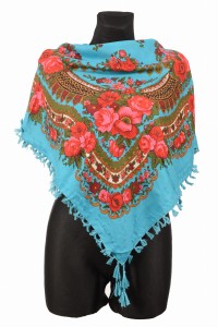L - chusta, ludowa, apaszka, góralska, zakopiańska, folk etno, cleo, Slavic headscarf, Russian headcarf, русский платок, украинский платок, Українська хустка, Polish regional scarves,Polnische regionale Schals,