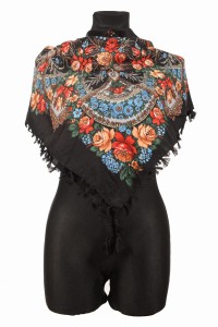L - chusta, ludowa, apaszka, góralska, zakopiańska, folk etno, cleo, Slavic headscarf, Russian headcarf, русский платок, украинский платок, Українська хустка, Polish regional scarves,Polnische regionale Schals,