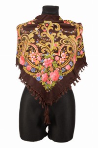 L - chusta, ludowa, apaszka, góralska, zakopiańska, folk etno, cleo, Slavic headscarf, Russian headcarf, русский платок, украинский платок, Українська хустка, Polish regional scarves,Polnische regionale Schals,