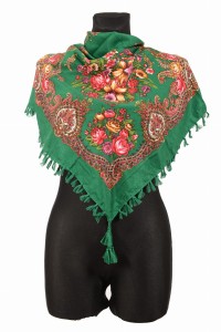 L - chusta, ludowa, apaszka, góralska, zakopiańska, folk etno, cleo, Slavic headscarf, Russian headcarf, русский платок, украинский платок, Українська хустка, Polish regional scarves,Polnische regionale Schals,