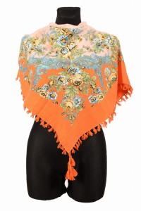 L- chusta, ludowa, apaszka, góralska, zakopiańska, folk etno, cleo, Slavic headscarf, Russian headcarf, русский платок, украинский платок, Українська хустка, Polish regional scarves,Polnische regionale Schals,