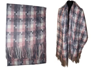 Duży, Modny, Miękki, Gruby, Ciepły,  Ponadczasowy, Klasyczny, Miły w Dotyku Szal, Szaliki, Scarf, Schal, šál, шаль, scialle, šalle, skara, Šal, vállkendő         
