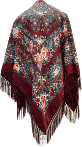 XXL - chusta, ludowa, apaszka, góralska, zakopiańska, folk etno, cleo, Slavic headscarf, Russian headcarf, русский платок, украинский платок, Українська хустка, Polish regional scarves,Polnische regionale Schals, 